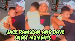 JACE RAMSEAN AND KUYA DAVE SWEET MOMENTS😍🥰🫶❤️ davemanalastas davemanalastasangels [upl. by Genvieve]