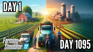 I Spent 3 Years Building A Family Farm With 0 And A Truck  Family Rp Movie [upl. by Nisse]