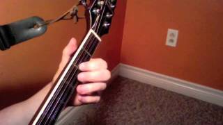 Bouzouki Lesson 1 — Position of the Left Hand Fingers [upl. by Nytsirhc]