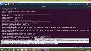 Nikto Web Vulnerability Scanner Tutorial Kali Linux 2024 [upl. by Agnot]