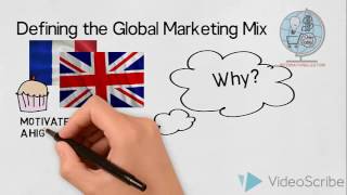 The Global Marketing Mix  Internationalisation  Global Marketing [upl. by Eizus]