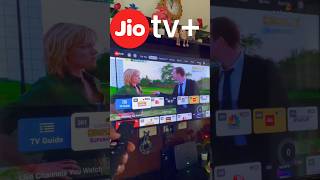 Jio TV Plus Is FREE Now  Jio TV app jiotvplus jio shortsfeed shorts tech tv trending [upl. by Atirahc]