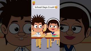 School crush🥰❤️ funmoji2d school schoollife schoollove love lover crush crushing girl boy [upl. by Hnirt]