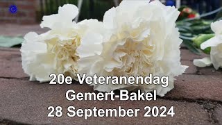 2024 09 28 Veteranendag Gemert [upl. by Sterrett]