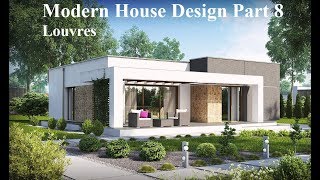 Revit Tutorial  Modern House Design Part 8  Louvres [upl. by Haynes]