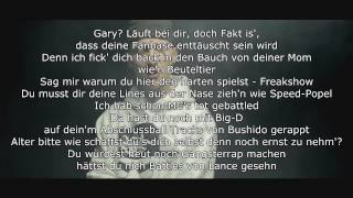 JBB 2014 Aytee vs Gary Washington Viertelfinale  Lyrics [upl. by Adlar]