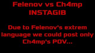 Felenov challenges Ch4mp after months of training this is what happened [upl. by Paresh548]