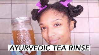 Strengthen Your Hair in Just FIFTEEN MINUTES with an Ayurvedic Hair Tea Rinse  Triniti Alysse [upl. by Pepin461]