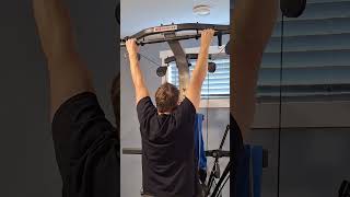 60 Yr Old Doing Pullups Home Workout How many can you do fitnessjourney [upl. by Kristos]