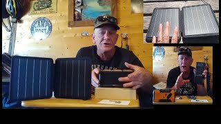 GOODAAA Solar Power Bank And 10 Watt Solar Panel Review [upl. by Arbuckle807]