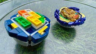 LEGO VANISH FAFNIR 𝙑𝙎 VANISH FAFNIR F7  Lego Beyblade Battle [upl. by Fernandes156]