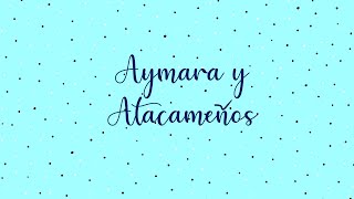 Pueblos originarios Aymara y Atacameños [upl. by Anderer]