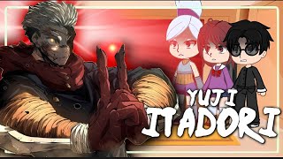 Dandadan react to ITADORI YUJI  DANDADANJUJUTSU KAISEN [upl. by Anawqahs]