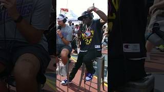 Flavor Flav Joins LACROSSE Podcast After Scoring First Goal 🥍 shorts [upl. by Ahsin]