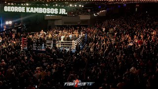 AND NEW GEORGE KAMBOSOS JR DEFEATS TEOFIMO LOPEZ [upl. by Cordelia]