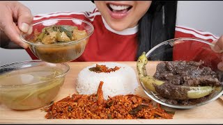 FILIPINO FOOD ASMR EATNG SOUNDS NO TALKING  SASASMR [upl. by Uhej]