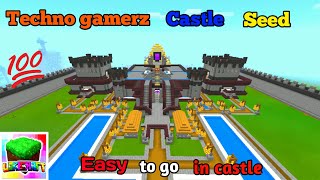 Techno gamerz castle seed in lokicraft  how to download techno gamerz castle seed in lokicraft [upl. by Elleinahc604]