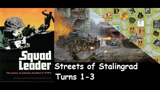 Squad Leader Scenario Streets of Stalingrad playthrough turns 13 [upl. by Carbo372]