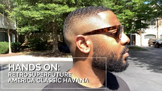 HANDS ON Retrosuperfuture America Classic Havana Sunglasses [upl. by Falcone]