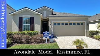 Florida Model Home Tour  Tohoqua by Mattamy Homes  Kissimmee FL  Avondale Model Orlando [upl. by Eycal]