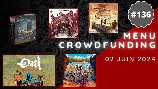 Menu Crowdfunding  02062024  Oath Terraria Cysmic Micro Moonshine etc [upl. by Wing181]