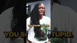 Claressa Shields says Shakur Stevenson is better than Gervonta Davis explains why [upl. by Janina]