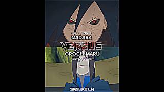 Madara vs Orochimaru [upl. by Adnuhsar349]