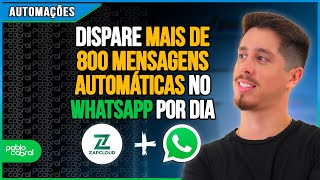 FAÇA MAIS DE 800 DISPAROS DE MENSAGENS AUTOMATICAS NO WHATSAPP POR DIA ZAPCLOUD  WHATSAPP [upl. by Wirth679]