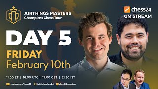 Airthings Masters Grand Final ft Magnus Carlsen amp Hikaru Nakamura  Leko amp Gustafsson [upl. by Mendez]