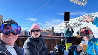 Courchevel to Val Thorens and Party at La Folie Douce  Val Thorens [upl. by Leahplar]