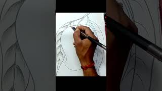 How to draw mango  Aam ka chitra आम का चित्र shorts video [upl. by Neleb]