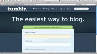 How to use Tumblr [upl. by Amerak]