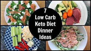 7 Low Carb Keto Diet Summer Dinner Ideas  Keto Diet Dinner Recipes [upl. by Eirbua]