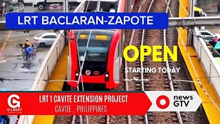 LRT1 CAVITE EXTENSION NOW OPEN [upl. by Ayaladnot128]