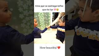 Zaid ne khilai ayan ko toffe armaanmalik payalmalik zaidmalik malikkids shorts viral brother [upl. by Nitsrik]