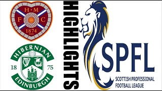 Hibernian vs Hearts 11 Highlights  Premiership 202425 [upl. by Czarra]