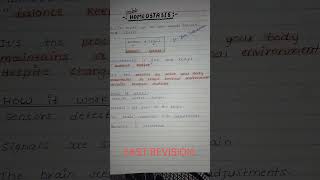 ।। HOMEOSTASIS ।। HAPviralvideo biology neet medical pharmacy feedback system [upl. by Dagall32]