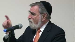 Rabbi Sacks at LSJS delivering his 12th Annual Ellul Shiur [upl. by Carolee]