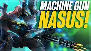 Unleashing the Machine Gun Nasus build  Carnarius  League of Legends [upl. by Fasano146]