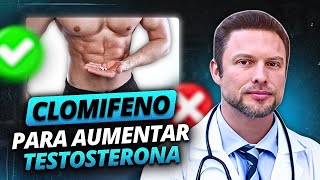 CLOMIFENO para AUMENTAR a Produção de TESTOSTERONA  Muzy Explica [upl. by Ciryl688]