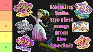 Ranking Sofia the First Songs from the Specials [upl. by Diarmuid]