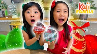 DIY Lava Lamp Christmas Ornament with Emma and Kate [upl. by Steffi]