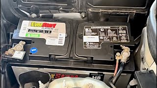 2010 Mercedes Benz E350 W212 Main Battery Replacement [upl. by Novyar]