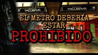 RELATOS de HORROR EXPERIENCIAS DE TERROR VIVIDAS EN EL METRO Pactos Siniestros [upl. by Lebatsirc838]