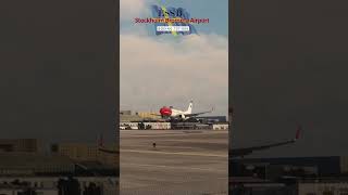 ⚜️Landing Stockholm Bromma Airport B738 Spotter view aviation sweden stockholm msfs2020 [upl. by Sucram]