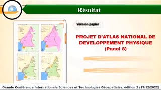 PROJET D’ATLAS NATIONAL DE DEVELOPPEMENT PHYSIQUE Panel 8 Grande Conférence édition 2 2022 [upl. by Dnalerb]