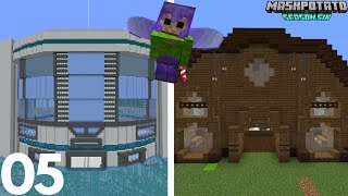 Mashpotato 6 Episode 5  BASE PROGRESS AND BUILDING SHOPS [upl. by Ultima276]