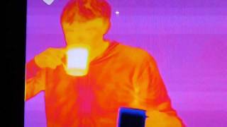 Thermal Camera Demonstration with audio [upl. by Adnoraj424]