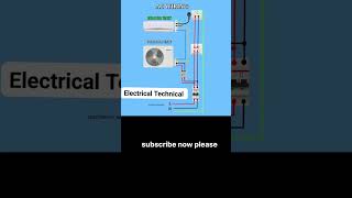 Ac connection diagram electricalparts connection elecrical shorts trending viralvideo ytshort [upl. by Daffi802]