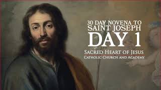 30 day Novena to Saint Joseph Day 1 [upl. by Enahsal]